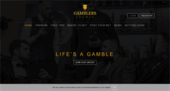 Desktop Screenshot of gamblerslounge.com